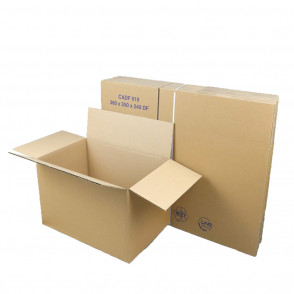 Carton simple cannelure 38x25x24 cm