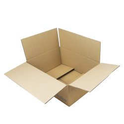 Carton simple cannelure 40 x 30 x 16 cm